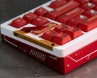 Игровая клавиатура Chilkey Slice68 HE красного цвета вид сзади