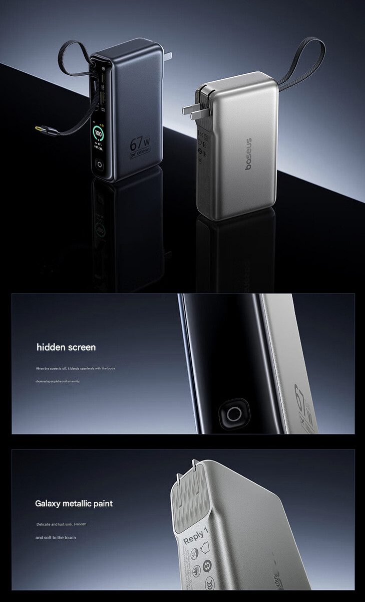 Дизайн и цветовые варианты пауэрбанка EnerGeek GT 21