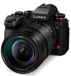 Полнокадровая беззеркальная камера Panasonic S1II с разрешением 24 МП. (Источник изображения: Panasonic)