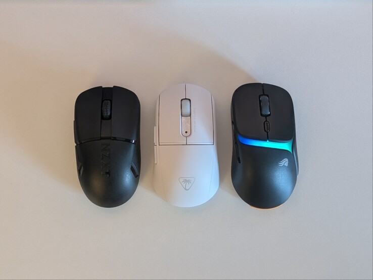 Сравнение NZXT Life Elite (слева), Turtle Beach Burst II Air (посередине), Model D3 Wireless (справа)