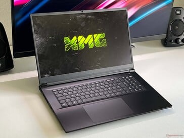 Ноутбук XMG Focus 17 с RTX 5070 Ti (источник изображения: Notebookcheck)