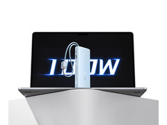 Новый 100-ваттный пауэрбанк стоит в Китае около 28 долларов. На снимке: рекламное изображение портативного зарядного устройства. (Источник изображения: Baseus) 