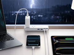 Разветвитель питания Anker's Nano Power Strip (10 в 1, 70 Вт, зажим)