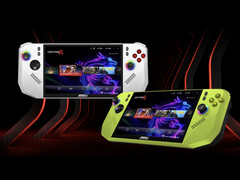 MSI Claw 8 Ryzen Edition выпускается в двух цветовых вариантах, оба с черной задней панелью. (Источник изображения: MSI)