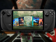 Срок действия Crafted Worlds Bundle истекает 10 февраля. На фото: Палуба Steam с изображением обложки бандла. (Источник изображения: Steam - отредактировано)