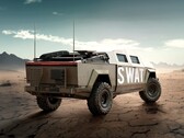Рендеринг модифицированного Tesla Cybertruck. Столичный полицейский департамент Лас-Вегаса получил в подарок 10 единиц этого электрического пикапа (Источник изображения: Sheriff_LVMPD on X)