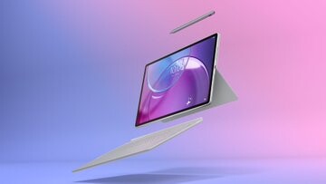 Lenovo Idea Tab Pro Gen 2 будет поставляться с дополнительным стилусом и чехлом-клавиатурой. (Источник изображения: Evan Blass)