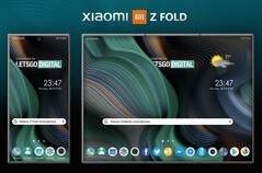 "Xiaomi Mi Z Fold" (Изображение: LetsGoDigital)