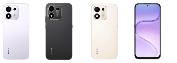 Варианты цветовой гаммы смартфона Honor 600S 5G.