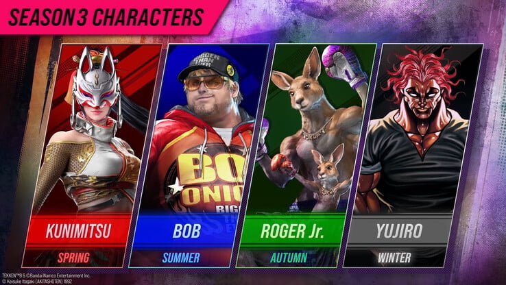 В список DLC Tekken 8 Season 3 входят три вернувшихся персонажа... и Юдзиро.