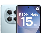 Модель Redmi Note 15 5G в цвете Glacier Blue (Источник изображения: via Sim.de)