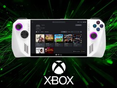 Asus ROG Ally с полноэкранным режимом Xbox (Источник изображения: Asus, Microsoft Xbox Gaming с правками)