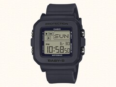 Часы Casio Baby-G BGD-10KH (на фото BGD-10KH-2C) имеют квадратный дисплей. (Источник изображения: Casio, отредактировано)