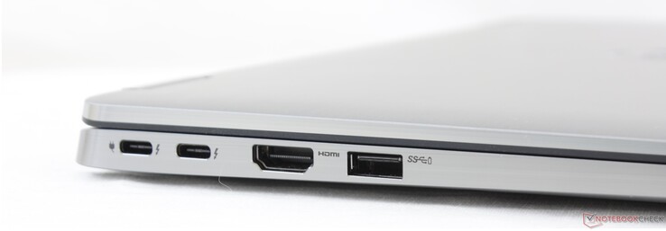 Слева: 2x Thunderbolt 3, HDMI 2.0, USB A 3.2 Generation 1