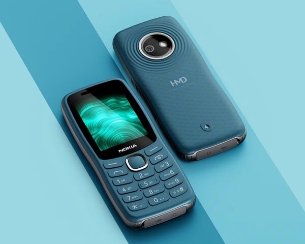 На передней панели Nokia 123 Shield отсутствуют камера и светодиод.
