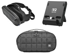 Чехлы для переноски Hori Switch 2 и портативная док-станция PlayStand. (Источник изображения: Amazon, отредактировано)