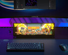 Corsair Xeneon Edge используется под основным монитором. (Источник изображения: Corsair)