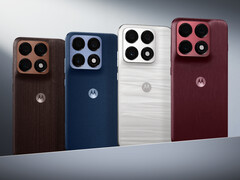 Четыре цвета, изображенные здесь, будут доступны не на всех рынках.