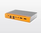 Безвентиляторный мини-ПК OnLogic Helix 320 может оснащаться процессором Intel с числом ядер до 8 и имеет алюминиевый корпус серебристого цвета с оранжевой передней панелью