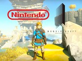 Линк изображен в игре Zelda под логотипами Nintendo и Monolith Soft (Источник изображения: Nintendo, Monolith Soft с правкой)