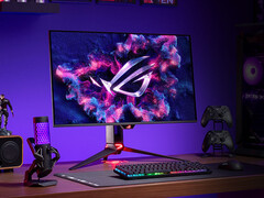 ROG Swift OLED PG32UCDMR очень похож на PG32UCDM, последний на фото. (Источник изображения: Asus)