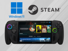 ROG Xbox Ally X под управлением SteamOS (Источник изображения: Microsoft, Steam, Xbox Wire с правками)