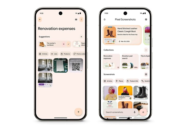 Google улучшил приложение для снимков экрана Pixel