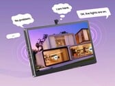 Управление устройством CrowPanel Advanced 10.1 осуществляется с помощью голосовых команд и сенсорного управления