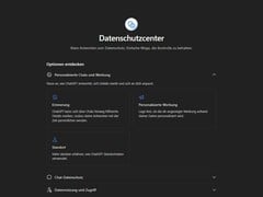Скриншот центра конфиденциальности ChatGPT, на котором показаны разделы, посвящённые памяти, персонализированной рекламе и местоположению
