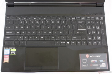 Клавиатура SteelSeries со знакомой раскладкой и кнопками Turbo Fan, Dragon Center