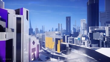 На изображении: скриншот игрового процесса из Mirror's Edge Catalyst.