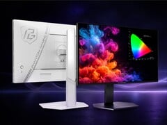 ASRock Phantom Gaming PGO27QSA в чёрно-белом исполнении.