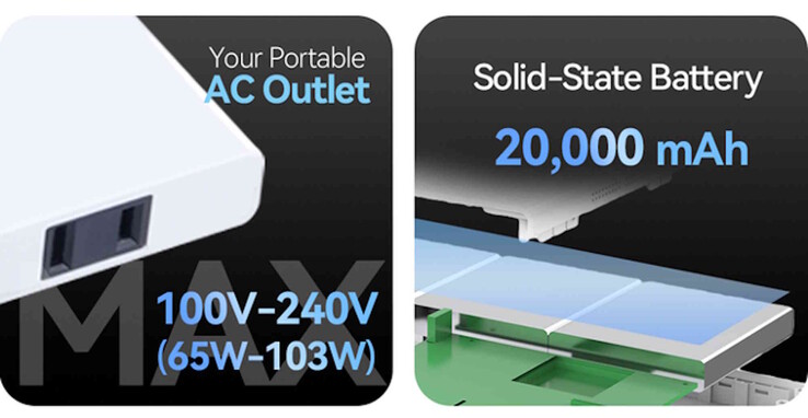 Nomad N1 - это тонкий банк питания с розеткой переменного тока и твердотельным аккумулятором (Источник изображения: Nomad)