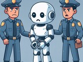 Основатель предполагаемого сервиса по оформлению покупок с помощью искусственного интеллекта был арестован за мошенничество. Как утверждается, приложение почти полностью полагалось на человеческий фактор. (Источник изображения: генерация изображений Bing)