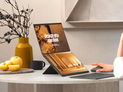 Zenbook Duo (2026) меньше, но мощнее своего предшественника. (Источник изображения: Asus)