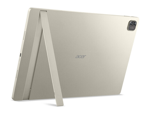 Задняя часть Iconia A16 с подставкой для ног. (Источник изображения: Acer)