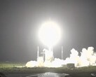 Изображение ракеты Falcon 9 во время запуска (Источник изображения: NASA; обрезано)