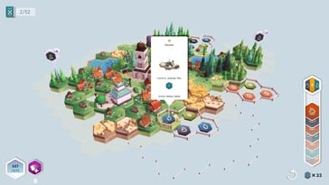 На снимке: скриншот игрового процесса из игры «Pan'orama».