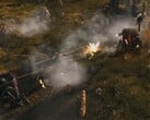 Изображение, на котором показано несколько механических роботов из игры «Iron Harvest», которая в настоящее время продаётся в Steam.