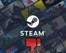 Фон Steam с символом "большой палец вниз" внизу (Источник изображения: Valve с правками)