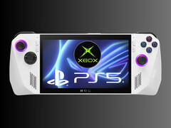 Портативная консоль Xbox с логотипом PS5 (Источник изображения:, Asus, Microsoft Xbox Gaming, Sony PlayStation)