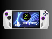 Портативная консоль Xbox с логотипом PS5 (Источник изображения:, Asus, Microsoft Xbox Gaming, Sony PlayStation)