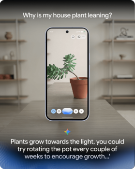 Gemini Live на Pixel 11