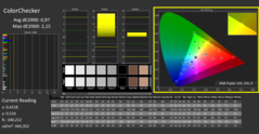 CalMAN - ColorChecker, наша калибровка