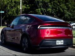 Роботакси Tesla Model Y в Остине. (Источник изображения: @AdanGuajardo/X)