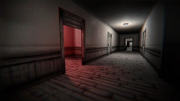 Скриншот из игры «A Hole In My Room»