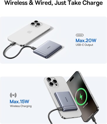 Baseus PicoGo Ultra-Mini Magnetic Power Bank. (Источник изображения: Baseus)