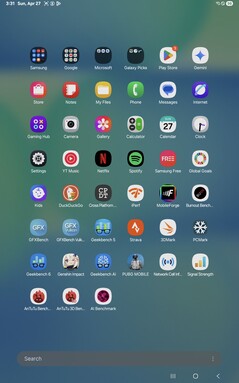 Программное обеспечение Samsung Galaxy Tab S10 FE