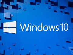 Microsoft 10 будет снята с производства, и есть варианты, позволяющие продлить Вашу работу. На снимке - логотип Windows 10 на ярко-синем фоне. (Источник изображения: Chris Welch / The Verge)