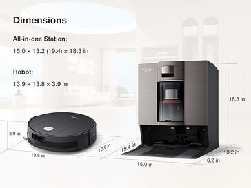 (Источник изображения: Страница продукта Yeedi S20 на Amazon)